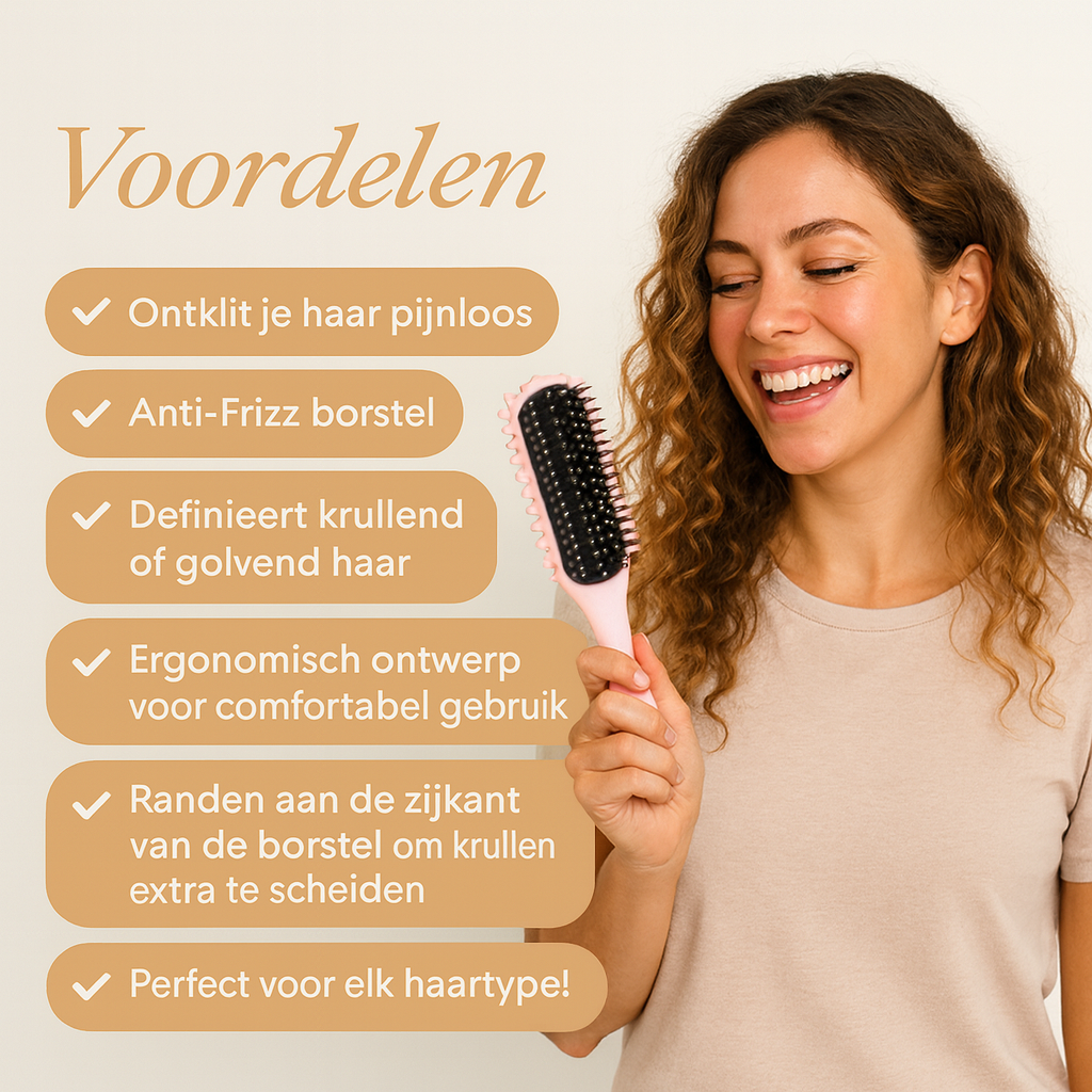 SmoothCurl Styling Brush – Mooie krullen, zero effort