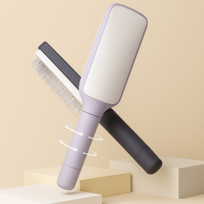 RotateClean™ Magic Brush – Draai, Klik & Haar Is Weg