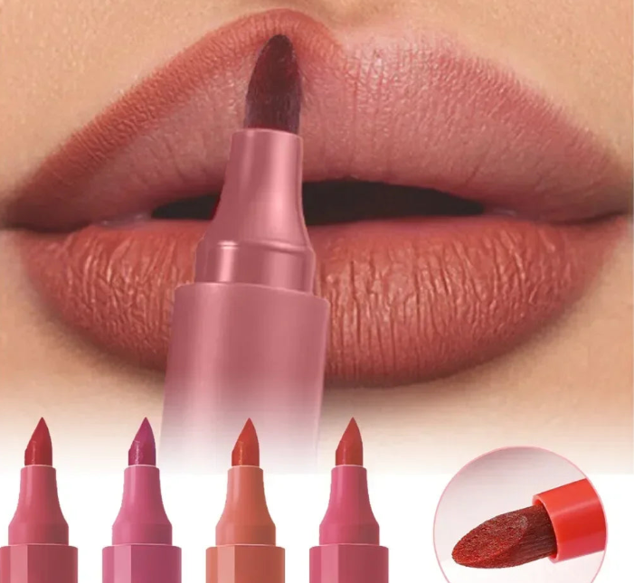 Volledige Lip Marker – Matte & Moisturizing Lipliner die Blijft Zitten!